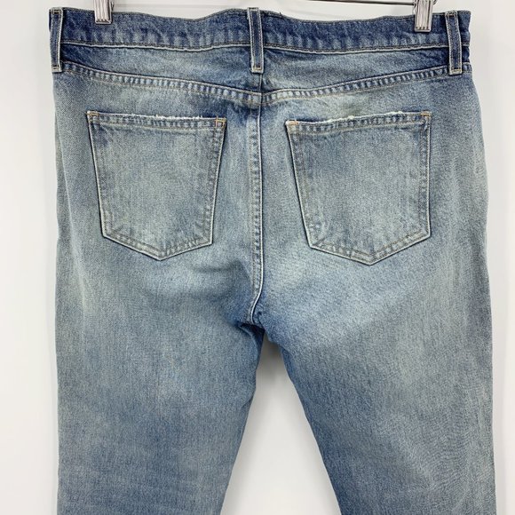 Current Elliott Straight Crop Released Hem Jeans - Picture 6 of 9